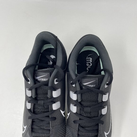 Nike Hyperdiamond 4 Pro‎ Womens 8.5 Softball Metal Cleats Black CZ5920 - Picture 4 of 9